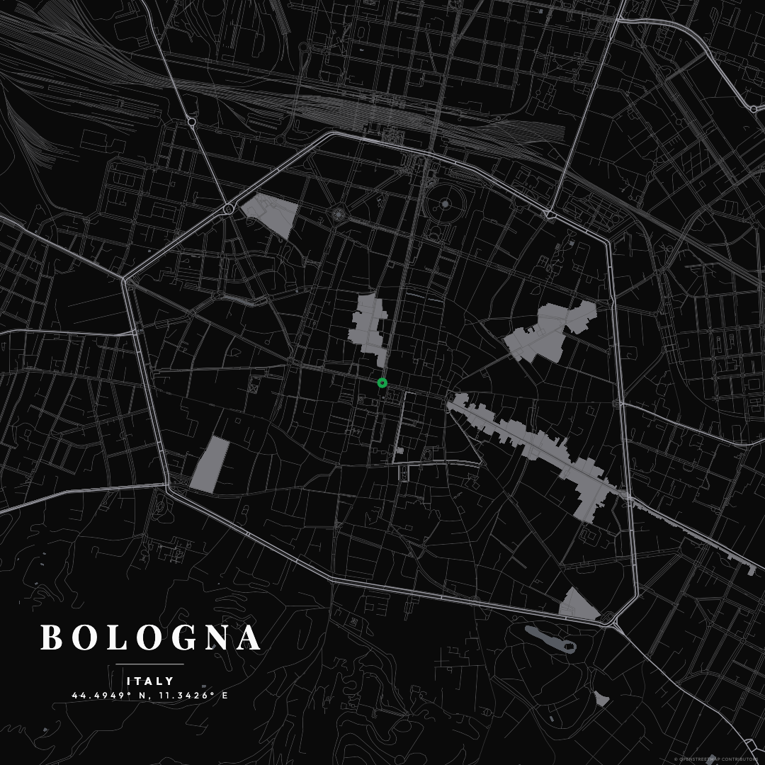 Bologna map
